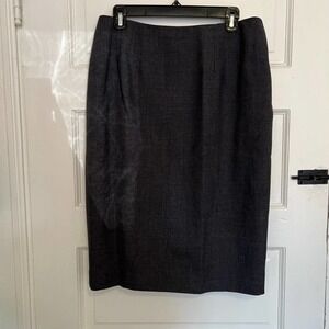 Augustus Gray 100% wool pencil skirt 12